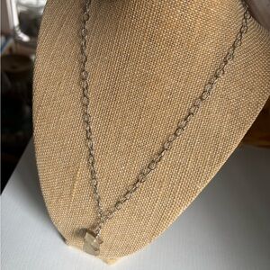 Sterling Silver Hawaii Necklace With White Seaglass